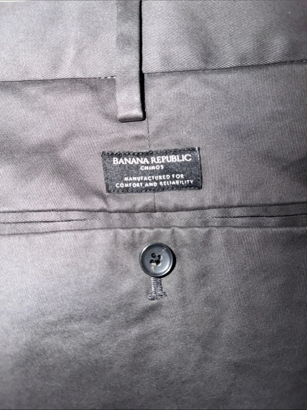 Banana Republic Men's Charcoal Dress Pants